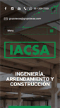 Mobile Screenshot of grupoiacsa.com